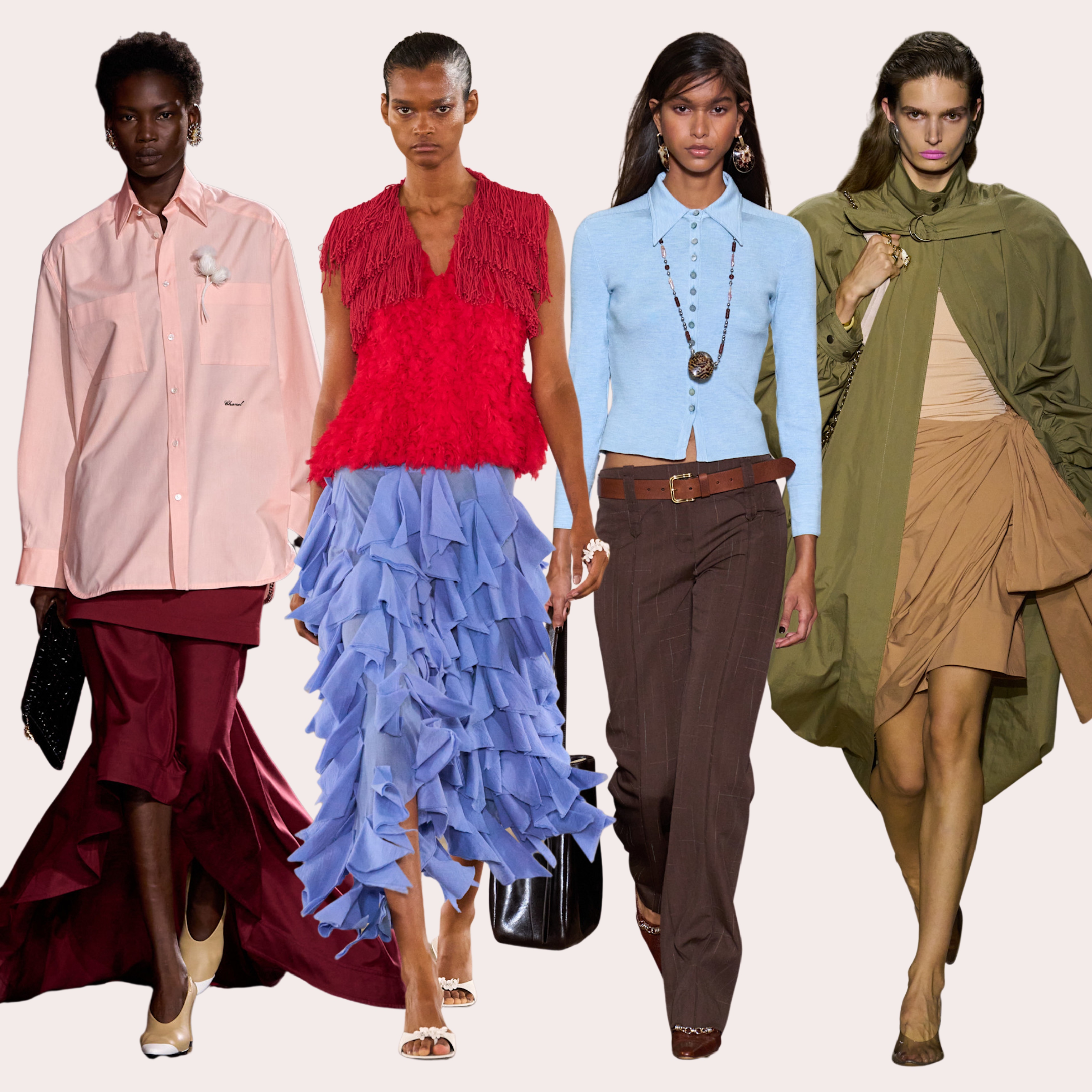 color trends on the spring 2026 runways 
