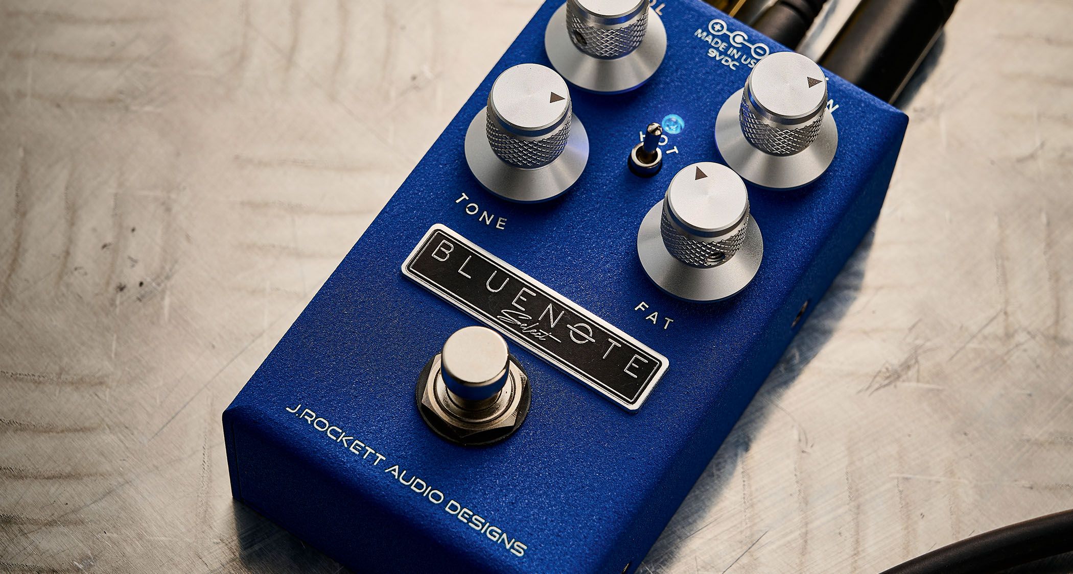 新品 J.Rockett Audio Designs Blue Note OD J. Rockett Audio Designs Blue Note Select Pedal | Long & McQuade