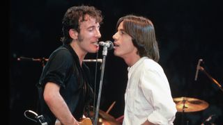 Bruce Springsteen and Jackson Browne
