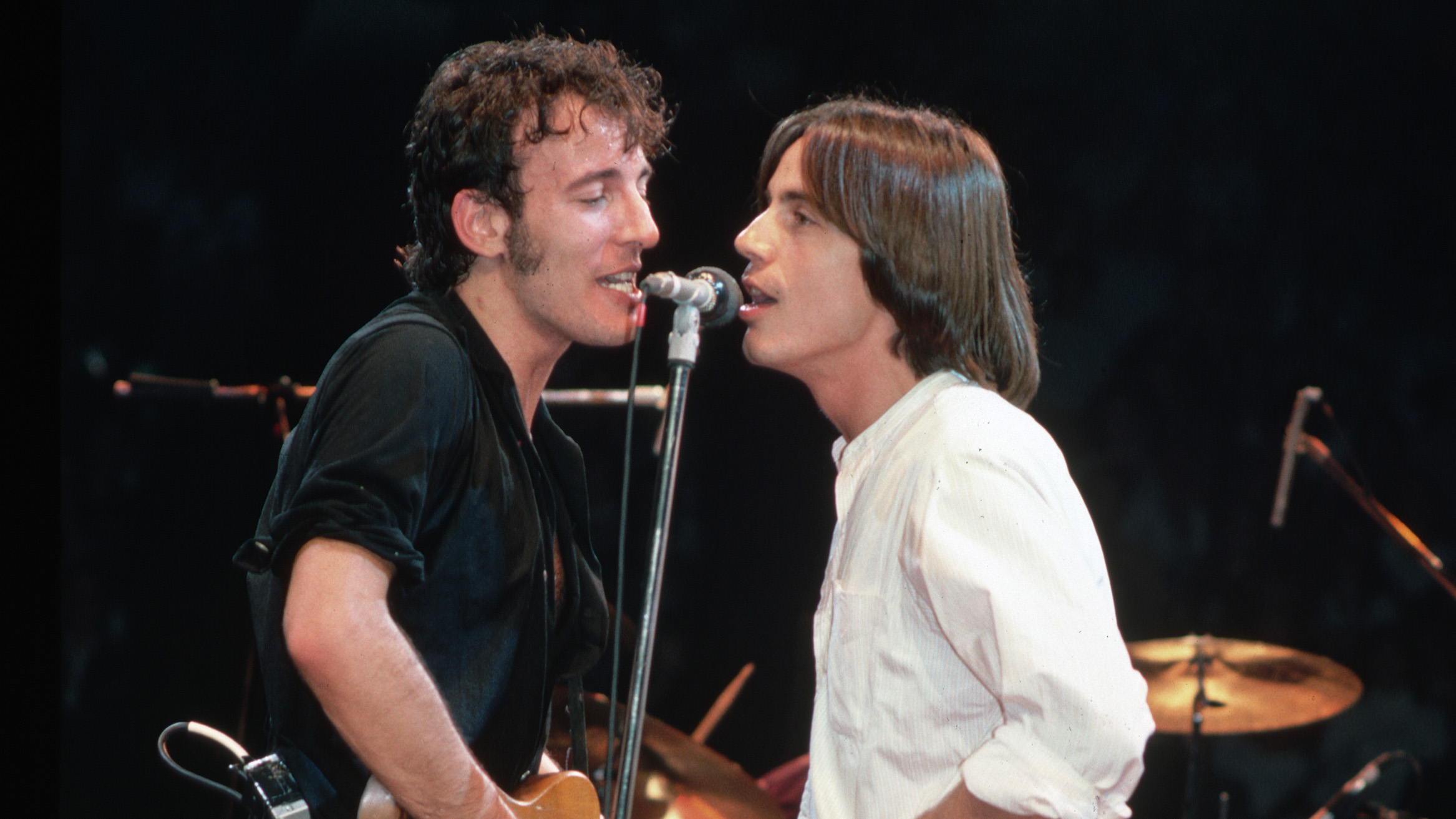 Bruce Springsteen and Jackson Browne
