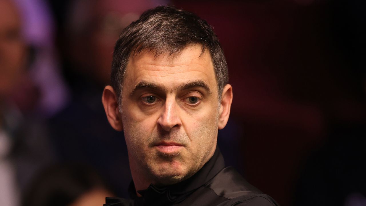 Ronnie O&#039;Sullivan a the World Snooker Championship