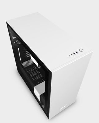 NZXT H710i PC case with grey backdrop