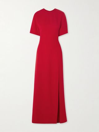 Silk Crepe De Chine Maxi Dress