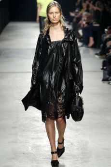 London Fashion Week trends: Black is the new colour of the season.