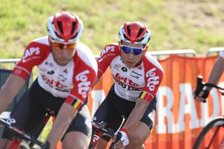 Roger Kluge leads Caleb Ewan