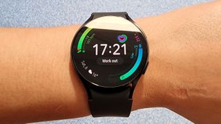 Samsung Galaxy Watch 6 worn on a wrist