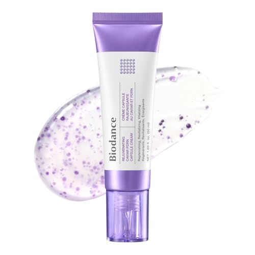 Biodance Rejuvenating Caviar Pdrn Capsule Cream, Hydrating Face Moisturizer With Caviar Salmon Dna Pdrn, Korean Skin Care, Self Care Gifts for Women | 1.69 Fl. Oz.