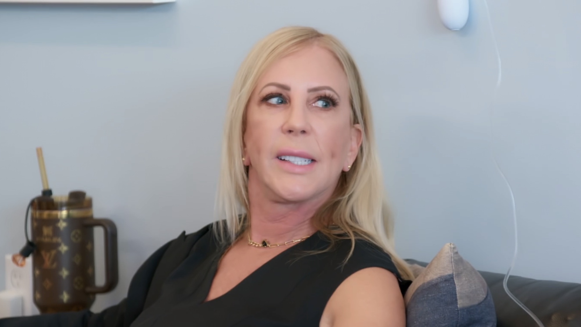 Vicki getting an IV in RHOC.