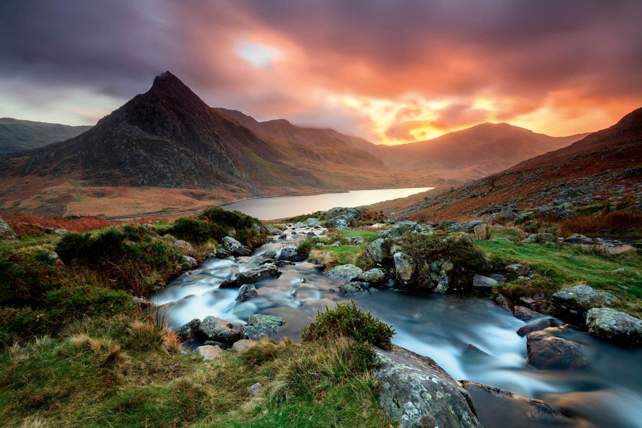 Starting point for countless epic journeys: the mountain fastness of Snowdonia