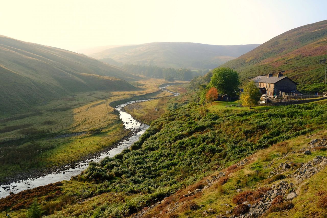 Langden Beck on the approach to the Trough of Bowland in the Forest of Bowland, Lancashire.