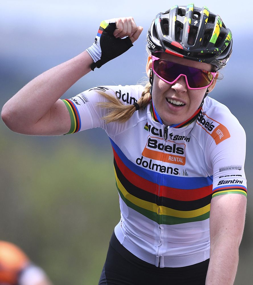 Anna van der Breggen (Boels Dolmans) wins La Fleche Wallonne