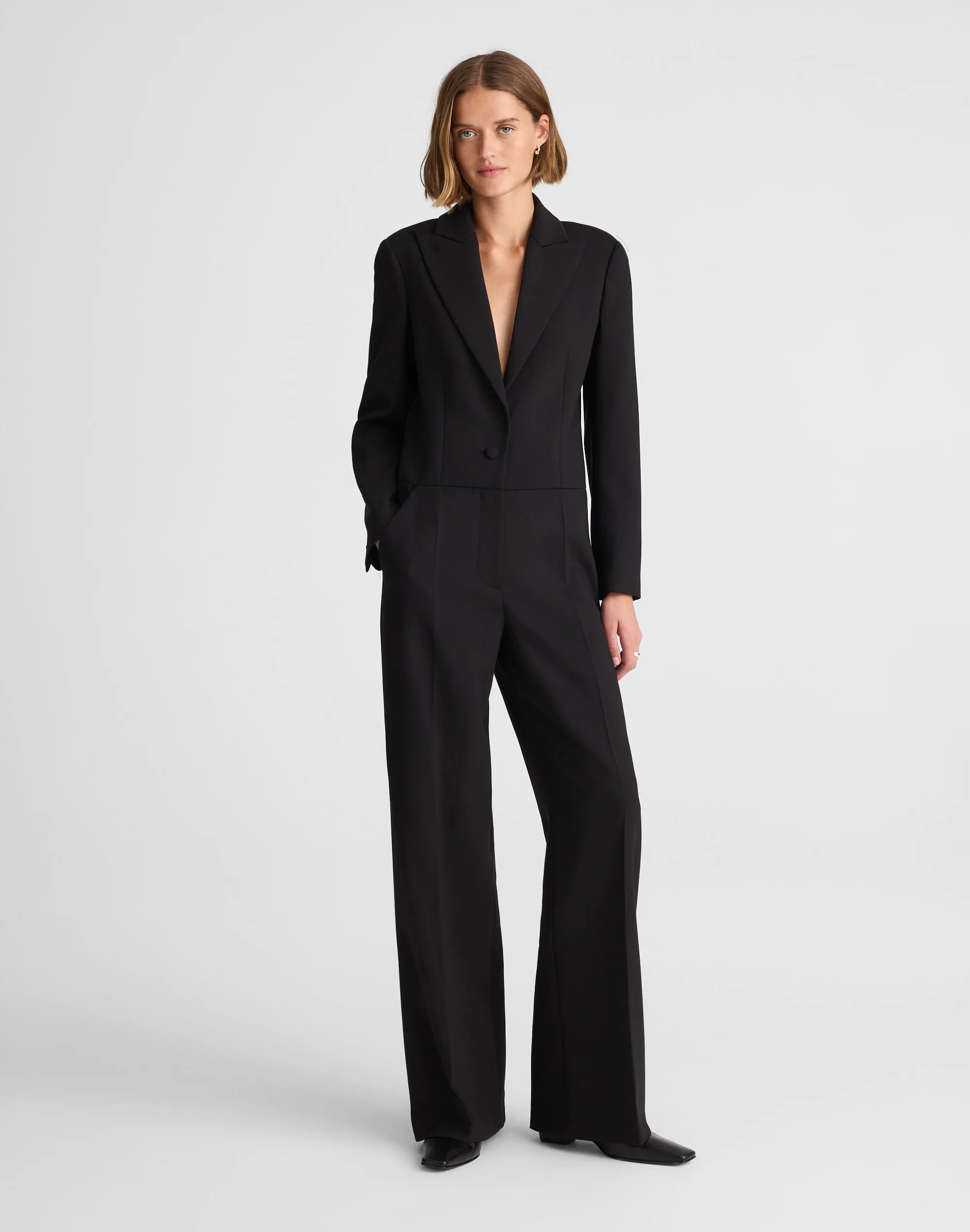 Alexa Chung for Madewell Tux Jumpsuit