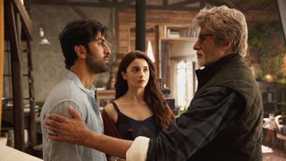 Alia Bhatt, Ranbir Kapoor and Amitabh Bachchan in Brahmāstra: Part One – Shiva