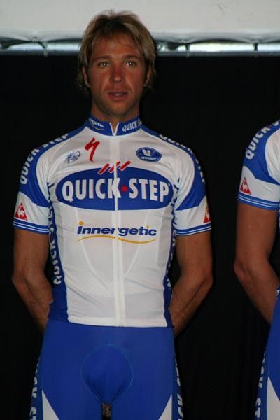 Andrea Tonti joined the Quick-Step team last year to help Paolo Bettini.
