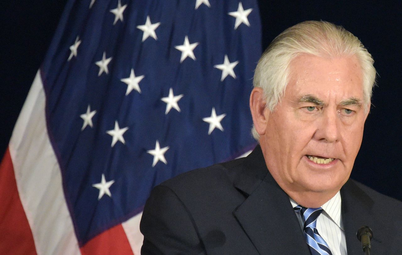 Secretary of State Rex Tillerson.