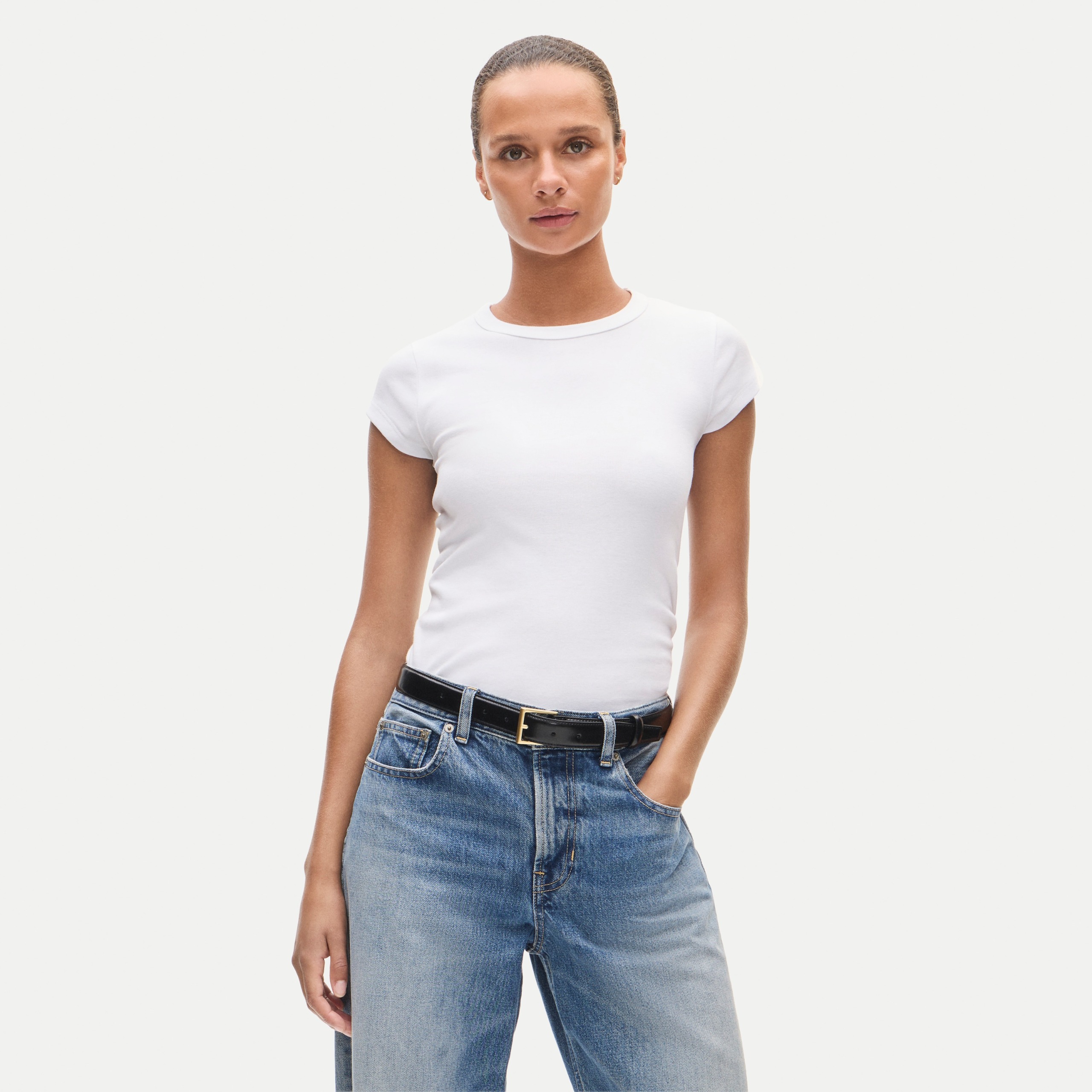 J.Crew, Perfect-Fit Crewneck T-Shirt