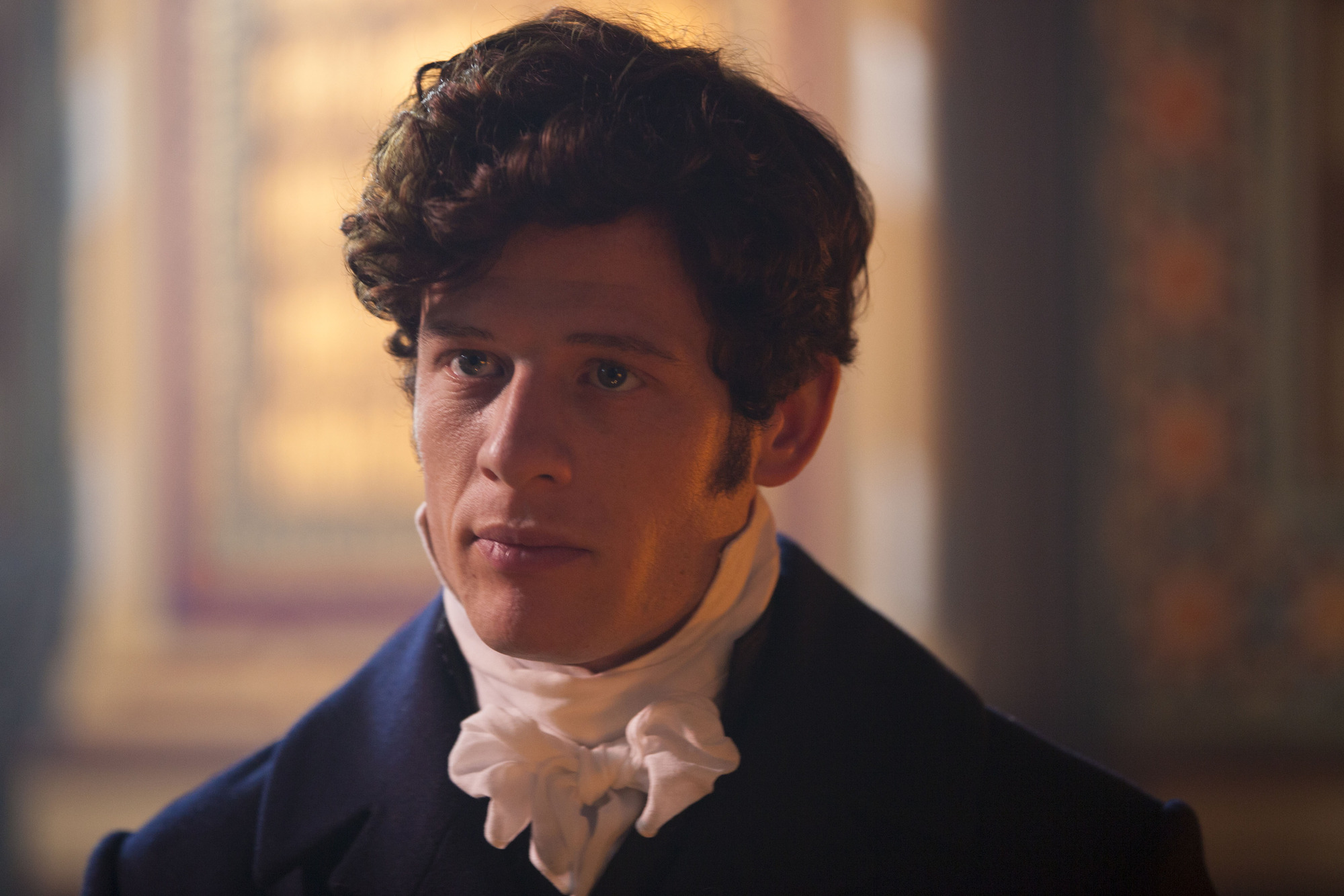 James Norton as Andrei Bolkonsky.