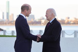 Prince William meets Joe Biden