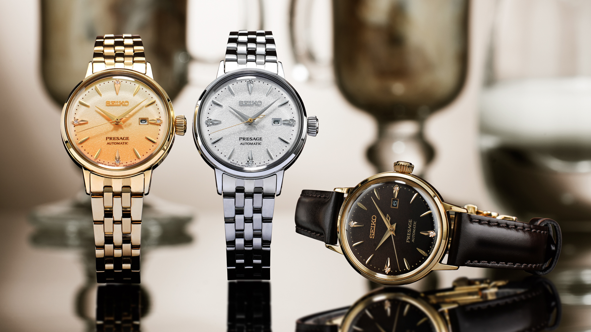 Seiko Presage Diamond Cocktail Time