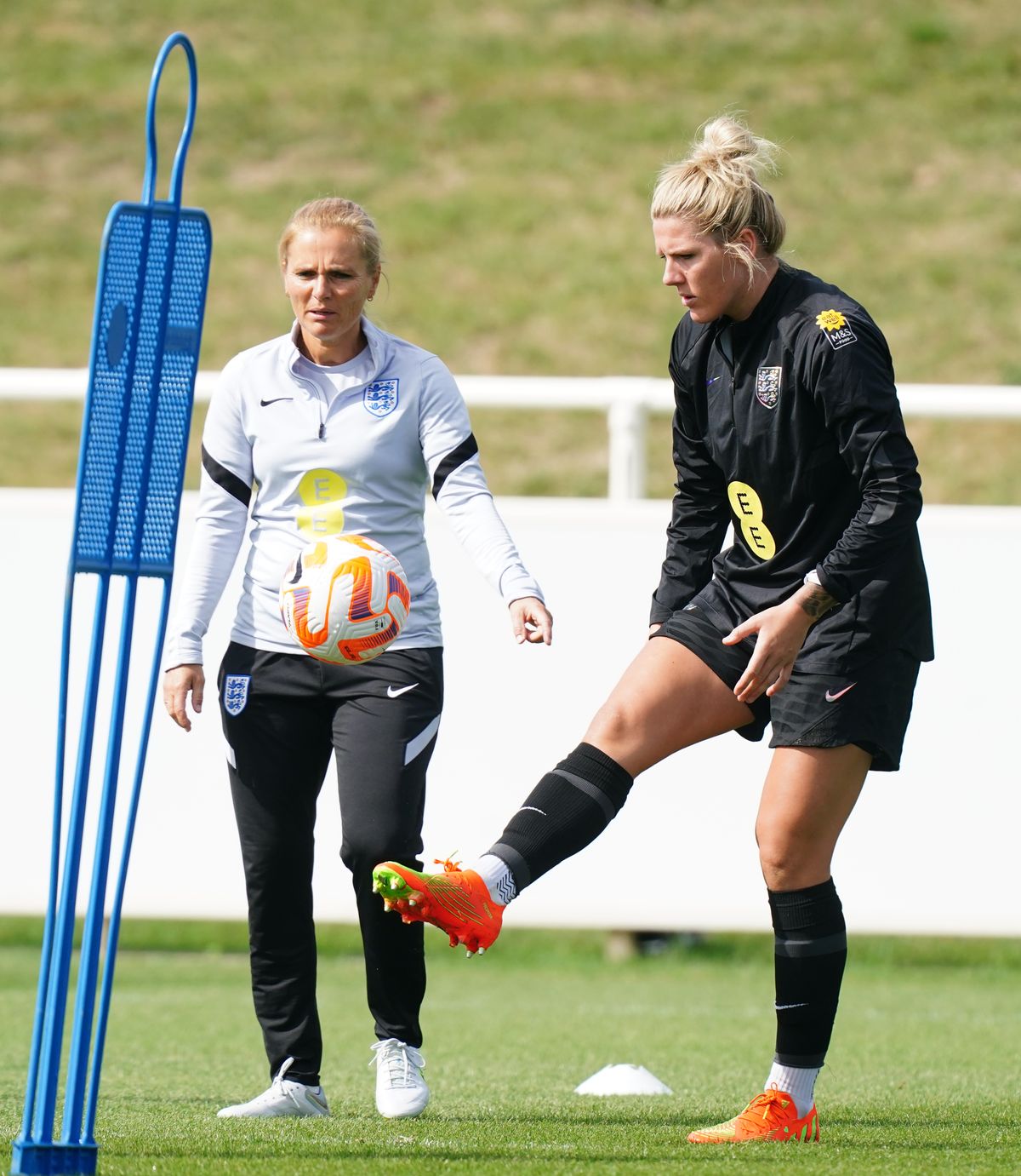 England Women Training and Press Conference – St. George’s Park – Monday September 5th