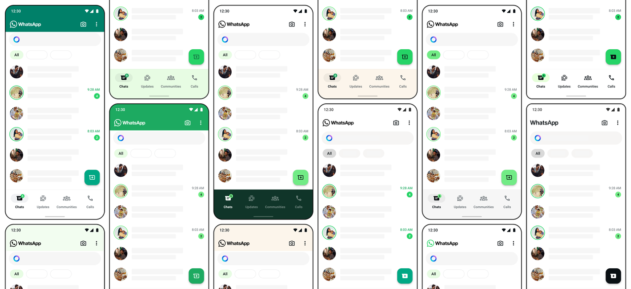Whatsapp UI design
