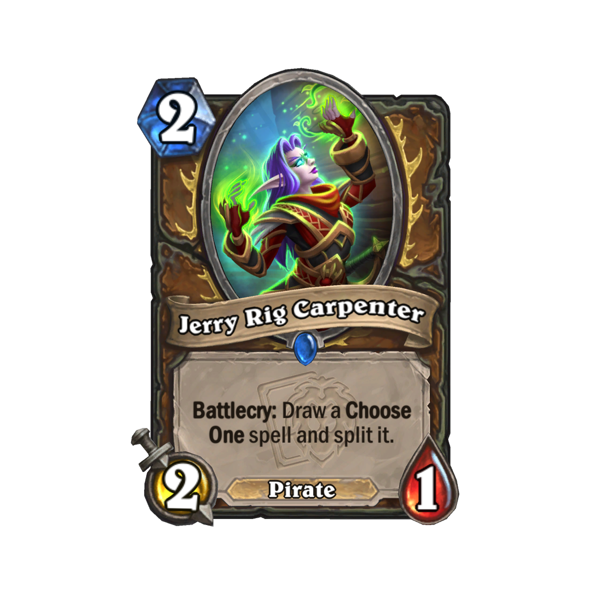 Cards from Hearthstone's The Deadmines set.