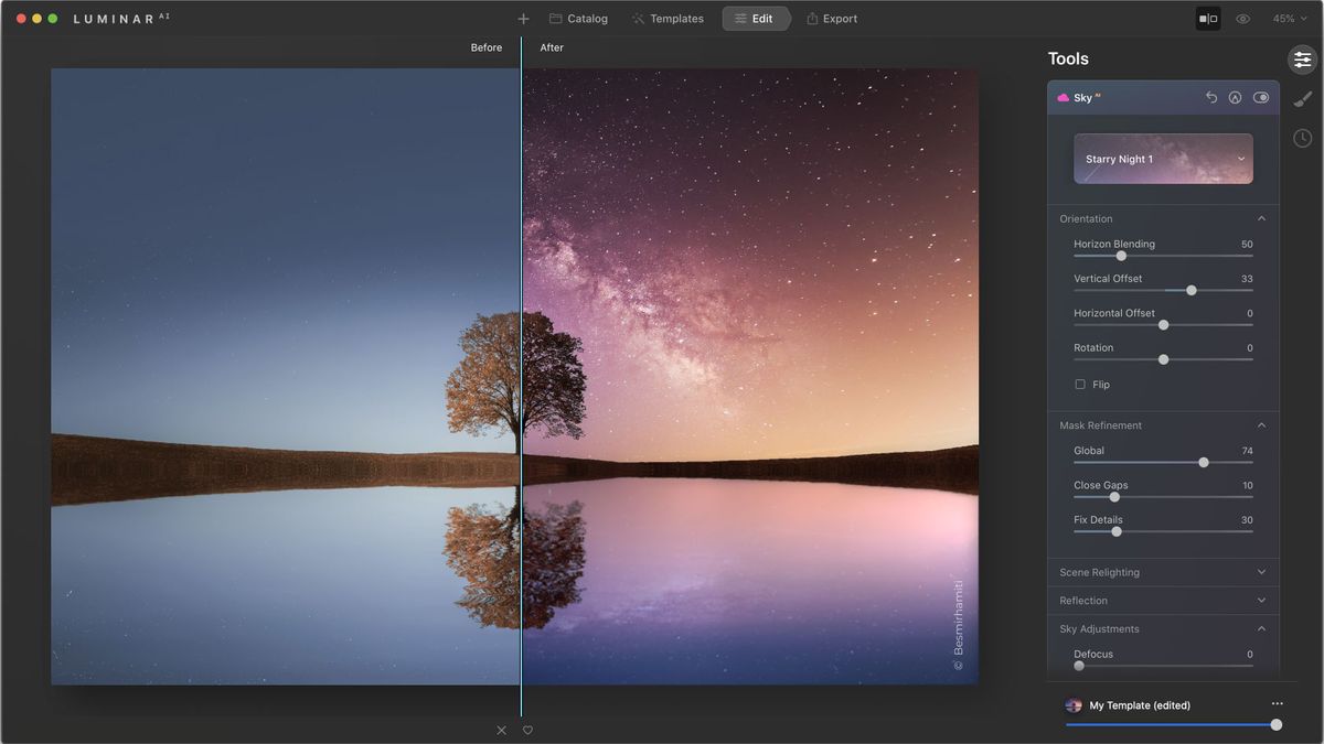 Luminar AI update adds sky reflections, Texture and Template ...