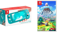 Nintendo Switch Lite (Turquoise) + The Legend of Zelda: Links Awakening | was £242.98 | now £229.99 at Amazon