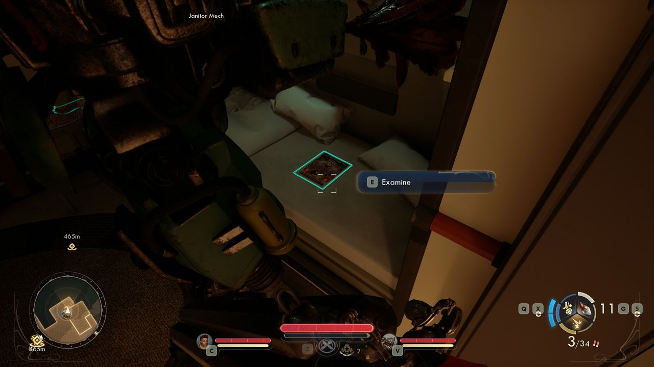 Outer Worlds 2 mag location on bed