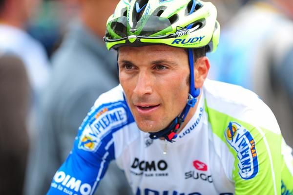 Ivan Basso (Liquigas-Cannondale) finished fourth in Luz-Ardiden.
