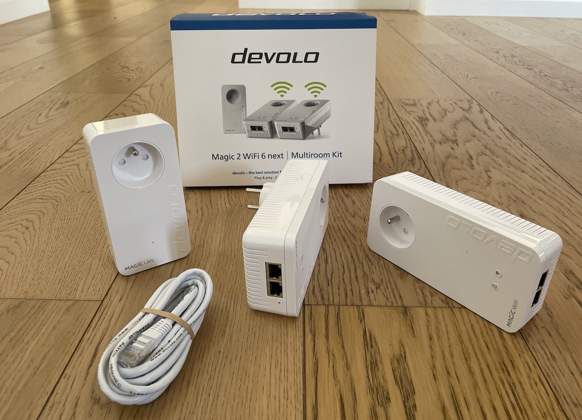 le kit devolo Magic 2 WiFi 6 next