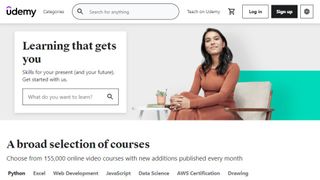 Website screenshot for Udemy