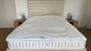 TheraPur ActiGel Cool Mattress Topper on the bed