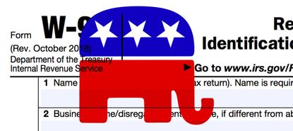 The Republican logo.