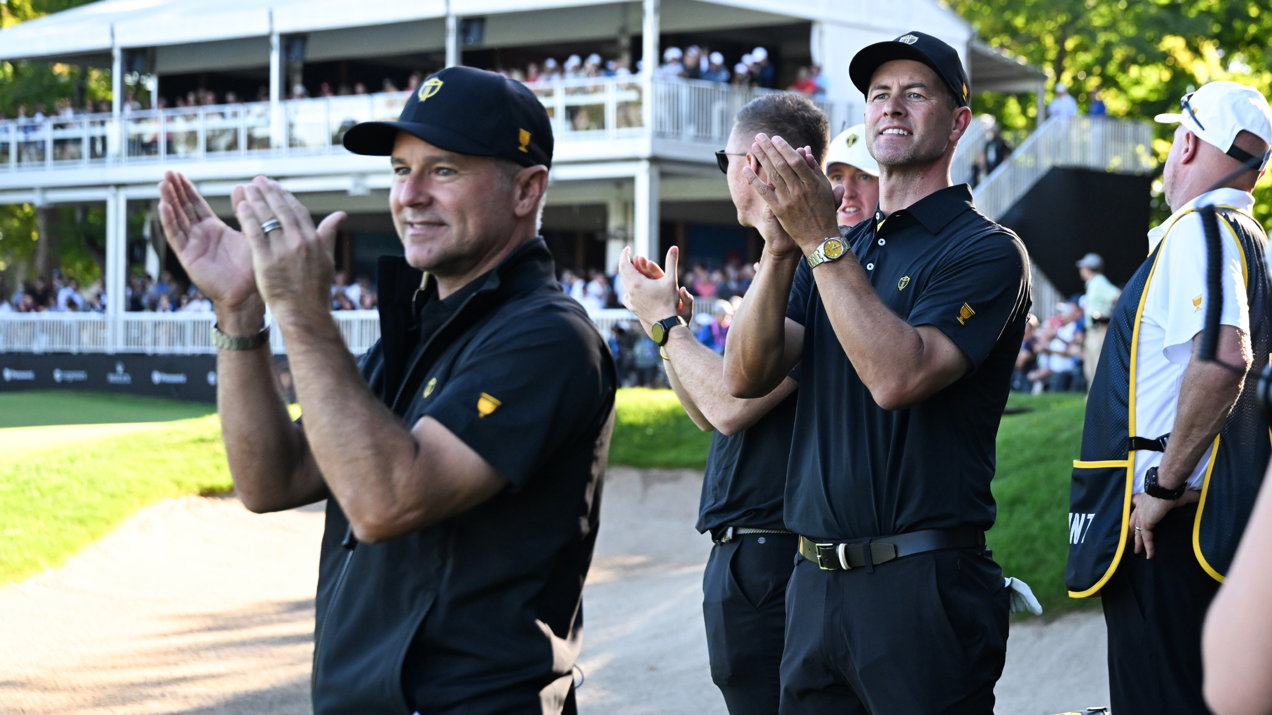 Trevor Immelman at the Presidents Cup