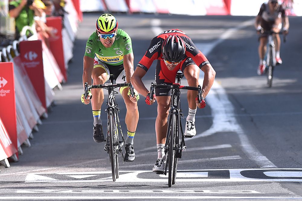 Greg van Avermaet relegates Peter Sagan to another second place