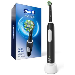 Oral-B Pro 1000 toothbrush on white background