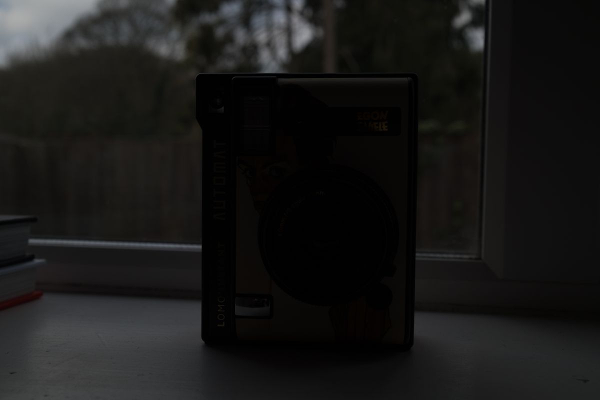 A photo of an instant camera taken on a Sigma BF camera