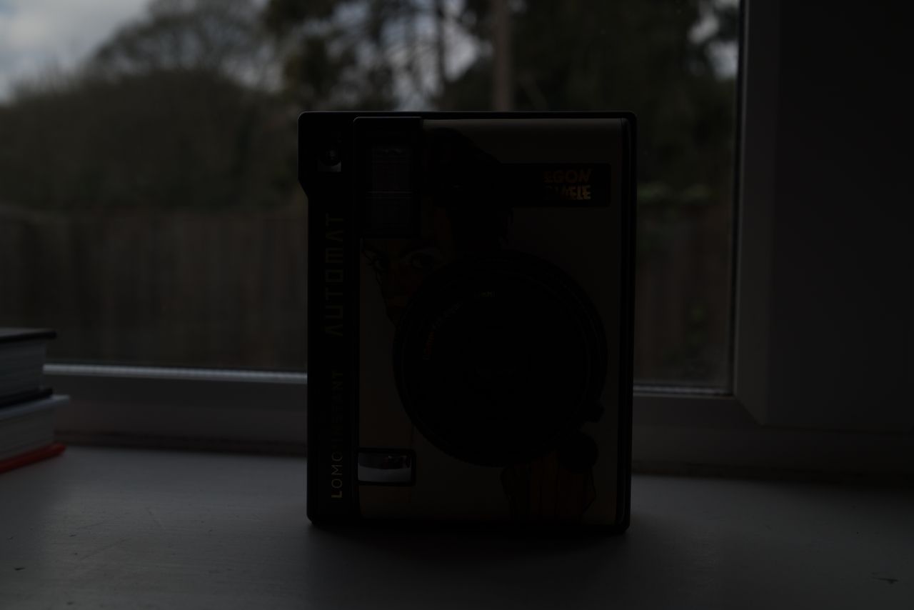A photo of an instant camera taken on a Sigma BF camera