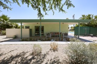 Albert Frey's Belvista House in Palm Springs, modernist modest home