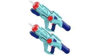 Water Pistols for Kids in a 2 pack on a white background