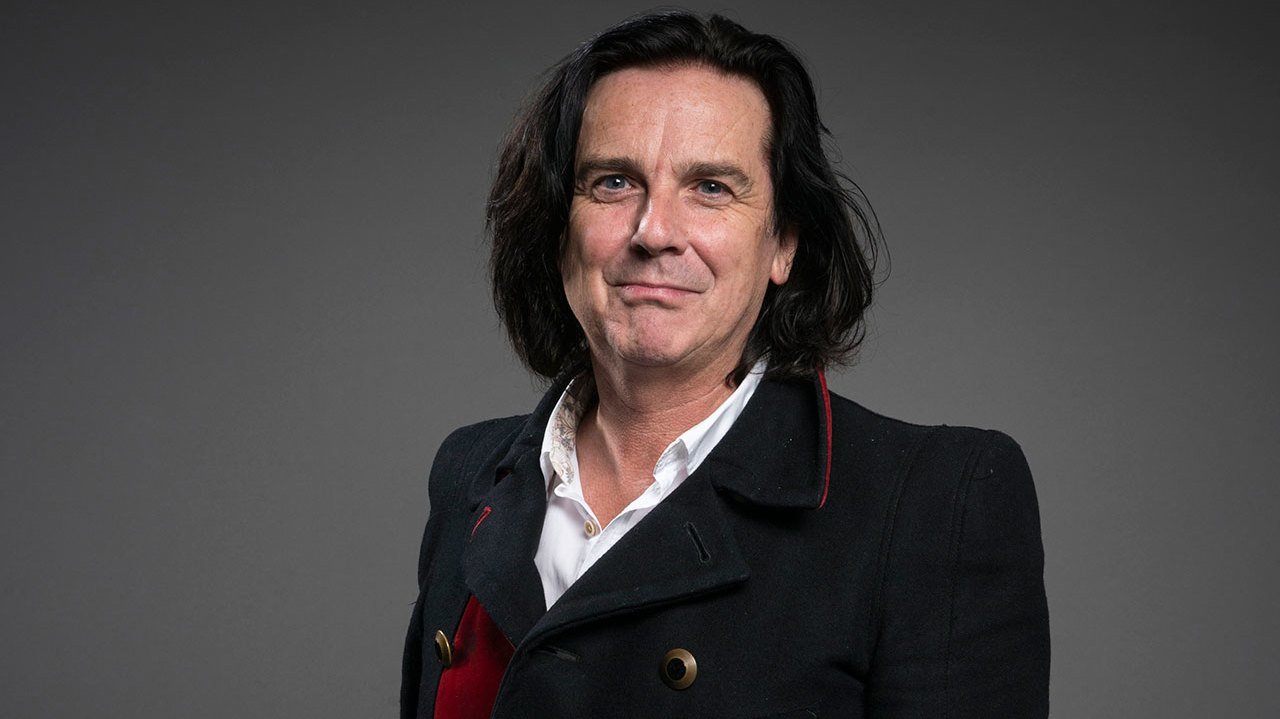 a portrait of steve hogarth