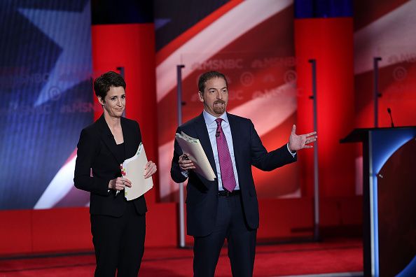 Rachel Maddow and Chuck Todd.