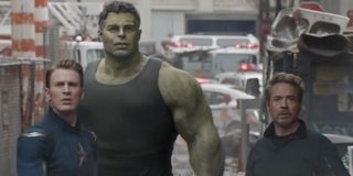 Cap, Hulk and Iron Man in ENDGAME
