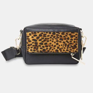 Whistles Bibi Leopard Print Bag