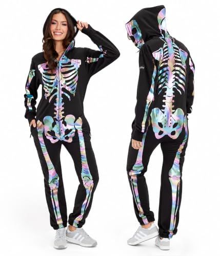 Skeleton Halloween Jumpsuit