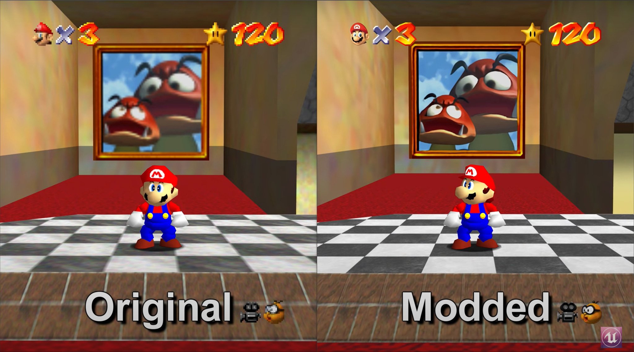 A fully functioning Mario 64 PC port has been released