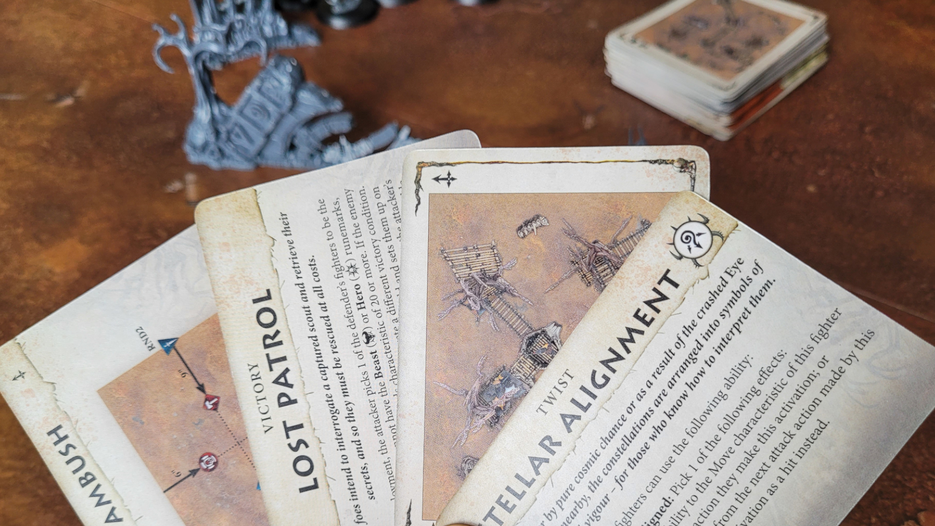 Warcry: Sundered Fate cards