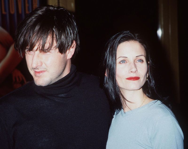 David Arquette and Courteney Cox
