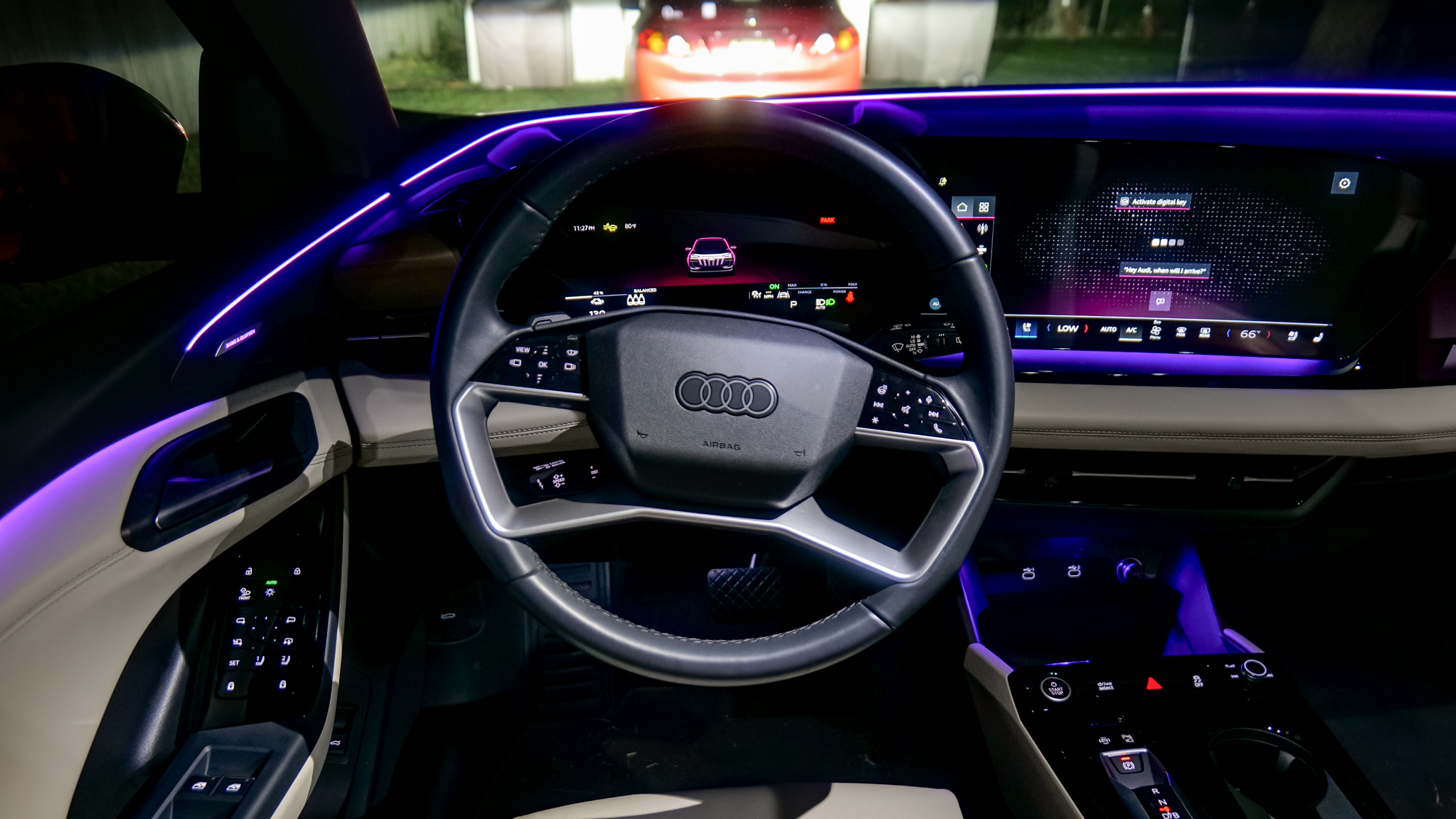 2025 Audi Q6 e-tron test drive.